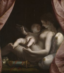 Venus y Cupido, c. 1570