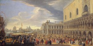 La llegada del Conde de Manchester a Venecia, 1707-1710