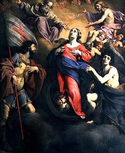 Asunción de la Virgen de Luca Ferrari
