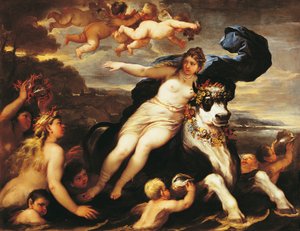 Rapto de Europa de Luca Giordano
