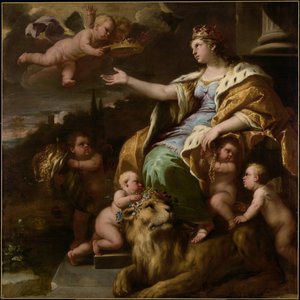 Alegoría de la magnanimidad de Luca Giordano