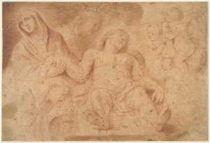 Lamentación de Cristo de Luca Giordano