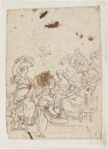 Nacimiento de la Virgen de Luca Giordano