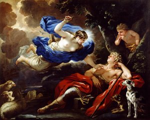 Diana y Endimión de Luca Giordano