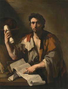 Un filósofo cínico de Luca Giordano