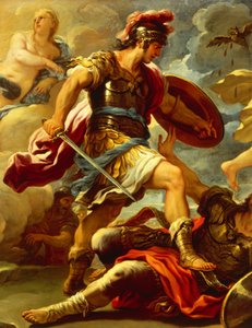 Figura de Eneas (detalle)
