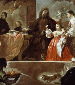 Homenaje a Velázquez para el Conde de Santiesteban de Luca Giordano