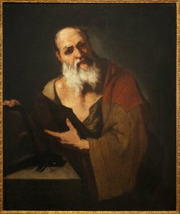 Platón (424-348 a.C.). Pintura de Luca Giordano (1634-1705), óleo sobre lienzo