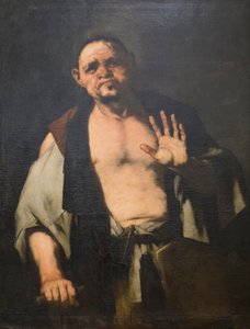 Retrato de un maestro de obras (Cajas) de Luca Giordano