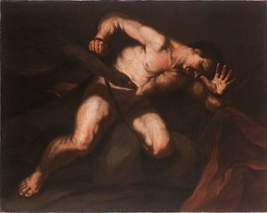 Prometeo, siglo XVII de Luca Giordano
