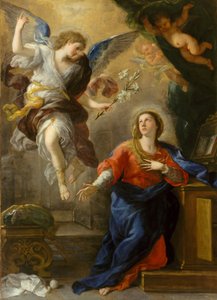 La Anunciación, 1672 de Luca Giordano