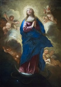 La inmaculada concepción de Luca Giordano