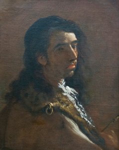 Autorretrato juvenil (óleo sobre lienzo) de Luca Giordano