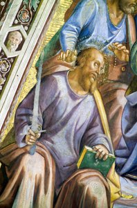 Apóstoles (detalle) de Luca Signorelli