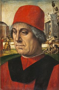 Alemán: Bildnis eines älteren Mannes Portrait of a Man de Luca Signorelli