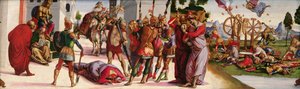 El martirio de Santa Catalina de Alejandría, c.1498 de Luca Signorelli