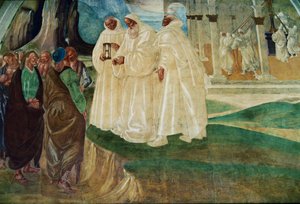 Vida de San Benito de Nurcia de Luca Signorelli