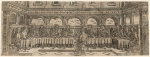 La Última Cena (par) de Lucantonio degli Uberti