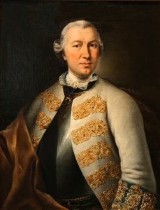 Retrato del Conde Karl von Sievers 1710-1774, 1755