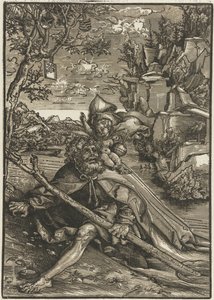 San Cristóbal con el Niño Jesús de Lucas Cranach