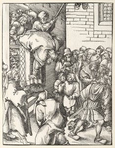 Martirio de Santiago el Menor de Lucas Cranach