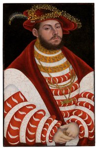 Retrato de Juan Federico I, Elector de Sajonia
