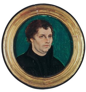 Retrato de Martín Lutero de Lucas Cranach the Elder