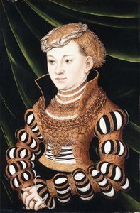 Retrato de la Princesa Margarita von Sachsen