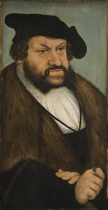 Retrato del Elector Juan el Firme de Sajonia (1468-1532)
