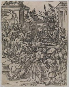 El martirio de San Bartolomé de Lucas Cranach d.Æ.