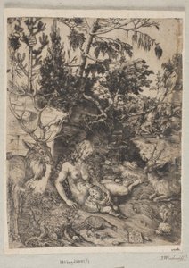 La penitencia de San Juan Crisóstomo de Lucas Cranach d.Æ.