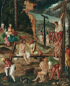 Antes de la crucifixión de Cristo (Cristo en aflicción) de Lucas Cranach d. Ä.