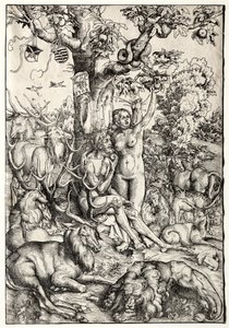 Adán y Eva en el Paraíso, 1509