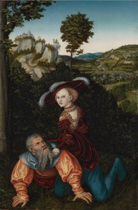 Aristóteles y Phyllis de Lucas Cranach the Elder