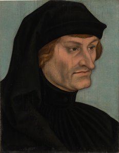 Retrato de Rudolph Agricola - Retrato de Geiler von Keisersberg de Lucas Cranach the Elder