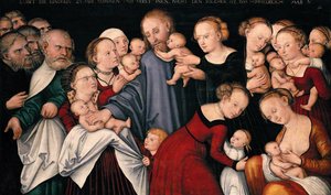 Cristo bendiciendo a los niños, c.1540