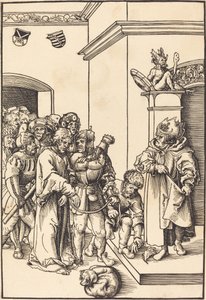 Cristo ante Anás de Lucas Cranach the Elder