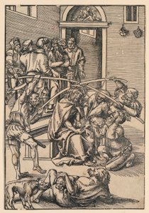 Coronación de Espinas, ilustración de "La Pasión" de Lucas Cranach the Elder