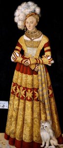 Duquesa Katharina von Mecklenburg de Lucas Cranach the Elder