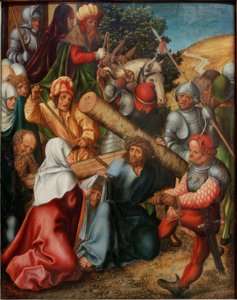 El camino al Calvario de Lucas Cranach the Elder