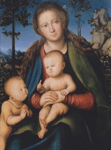 Madonna con Niño y San Juanito