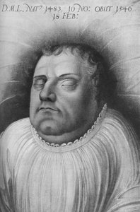 Martín Lutero, monje alemán, sacerdote, profesor de teología y figura seminal de la Reforma Protestante de Lucas Cranach the Elder