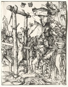 Martirio de San Simeón, c. 1510 de Lucas Cranach the Elder