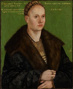 Retrato del humanista Christoph Scheurl de Lucas Cranach the Elder