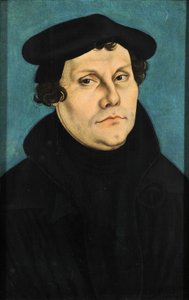 Retrato de Martín Lutero de Lucas Cranach the Elder
