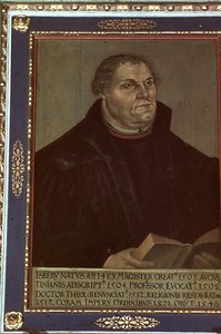 Retrato de Martín Lutero