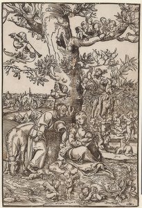 Descanso en la huida de Lucas Cranach the Elder
