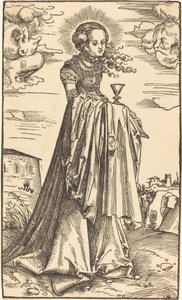 Santa Bárbara de Lucas Cranach the Elder