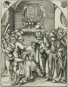 San Judas, de El martirio de los Apóstoles de Lucas Cranach the Elder