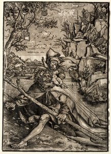 San Cristóbal, c. 1509 de Lucas Cranach the Elder